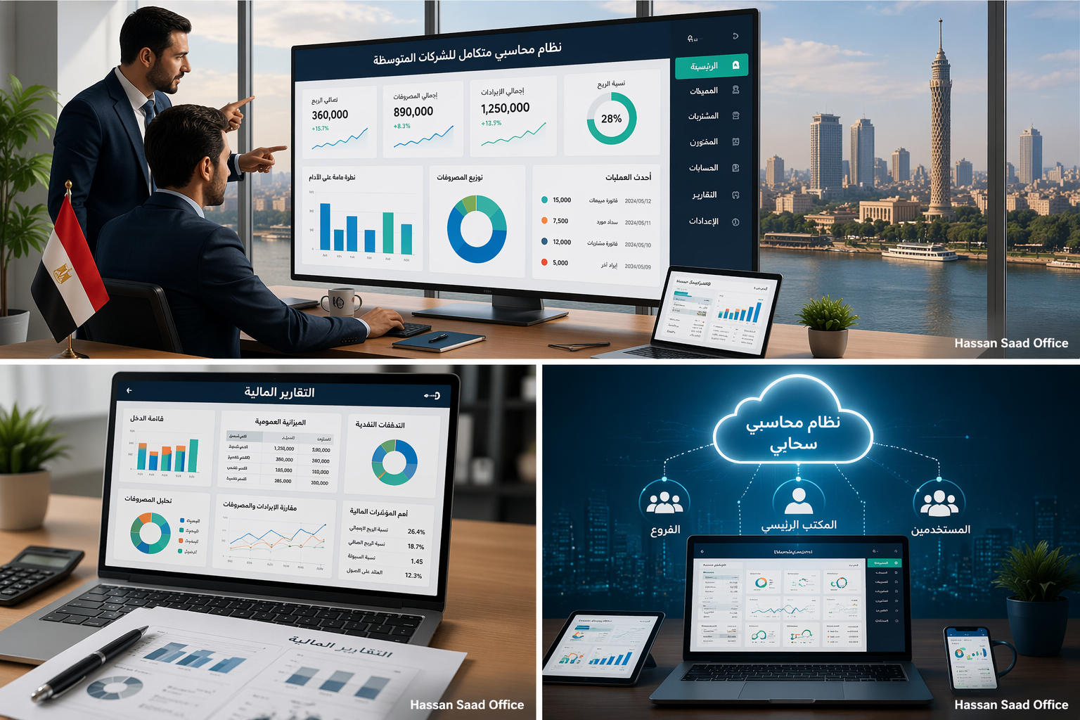 التقارير المالية ضمن المحاسبة للشركات المتوسطة