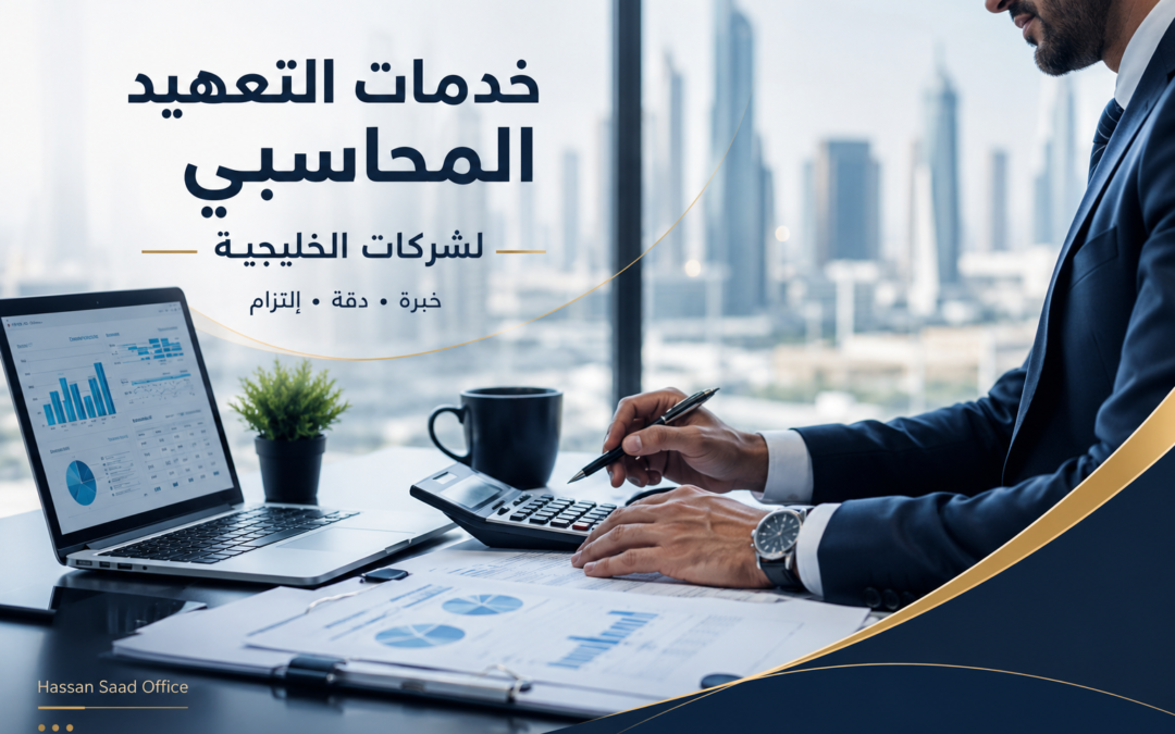 خدمات التعهيد المحاسبي للشركات الخليجية – مكتب حسن سعد