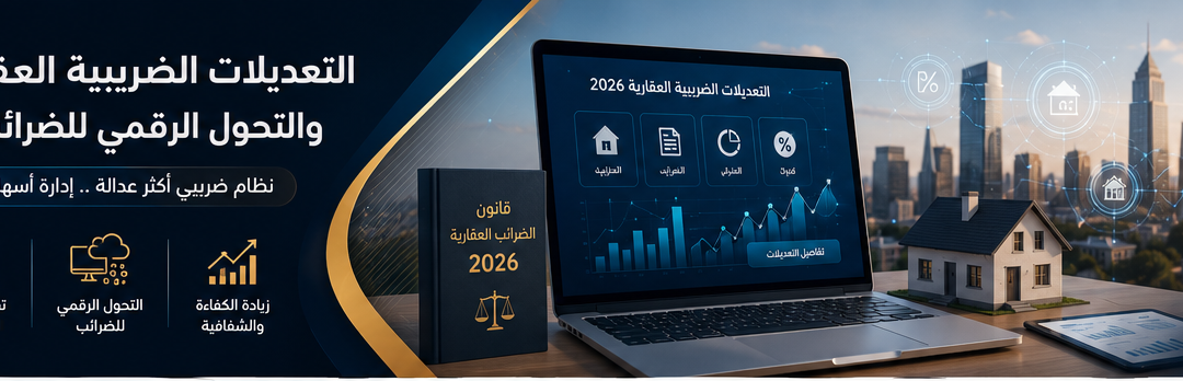 تعديلات قانون الضريبة العقارية 2026 والتحول الرقمي للضرائب العقارية – Hassan Saad Office