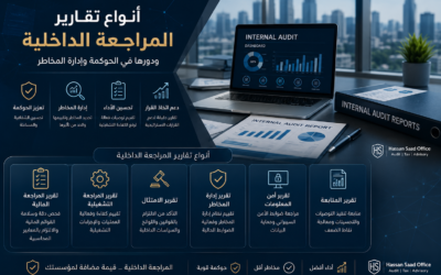 أنواع تقارير المراجعة الداخلية وأهميتها للشركات -دليل احترافي لتعزيز الحوكمة وإدارة المخاطر وتحسين الأداء المؤسسي